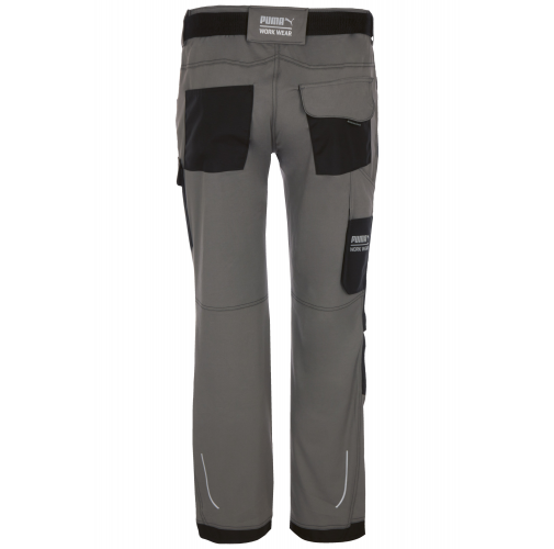 grey / black Pantalón de trabajo hombre