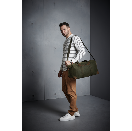 Bolsa Heritage de tela encerada