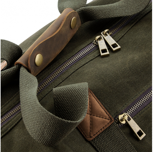 Bolsa Heritage de tela encerada