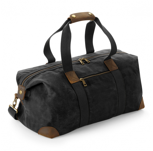 black Bolsa Heritage de tela encerada
