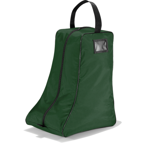 bottle green / black Portabotas