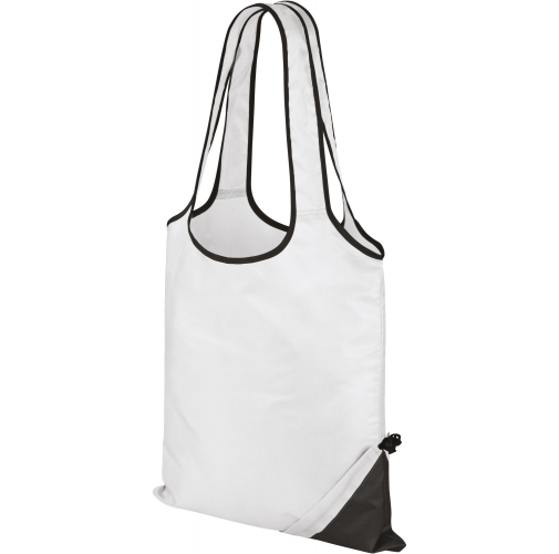 white / black Bolsa shopper
