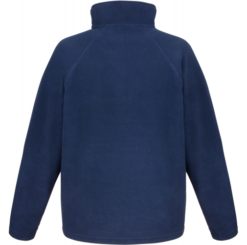 navy Micropolar cuello con cremallera
