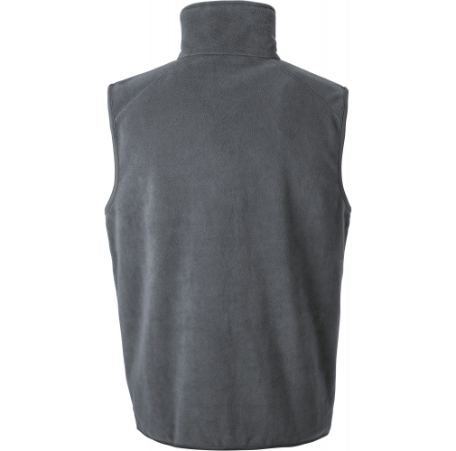 charcoal Chaleco Micropolar