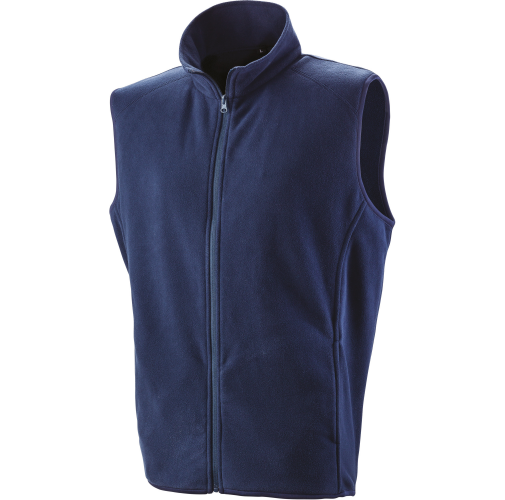 navy Chaleco Micropolar
