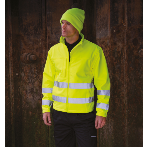 Chaqueta Softshell Alta Visibilidad