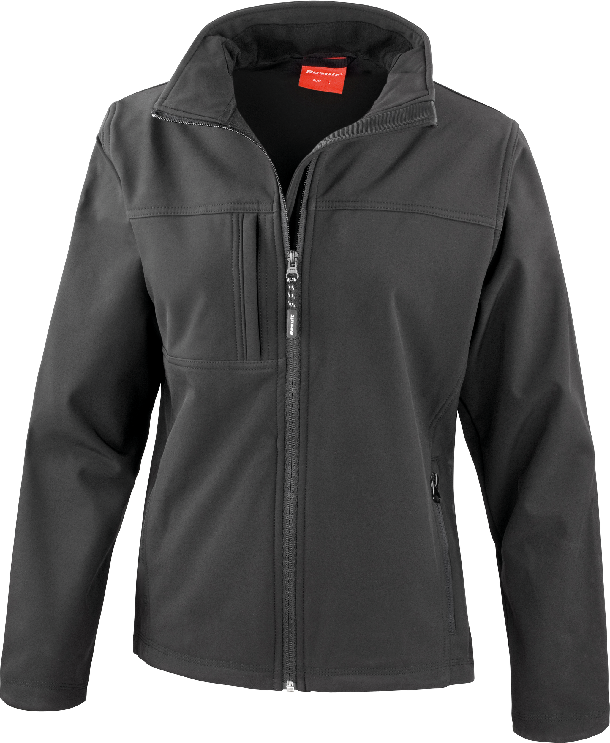 black Chaqueta Softshell mujer