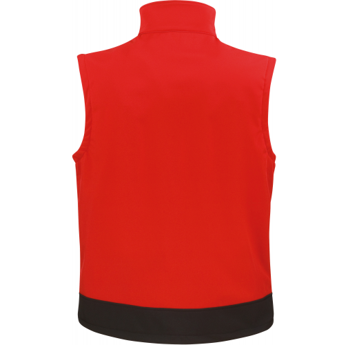 red / black Chaleco Softshell