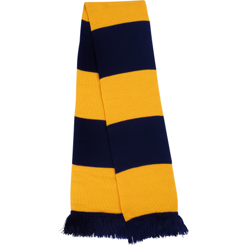 navy / gold Bufanda Bicolor