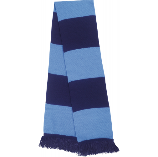 navy / sky blue Bufanda Bicolor