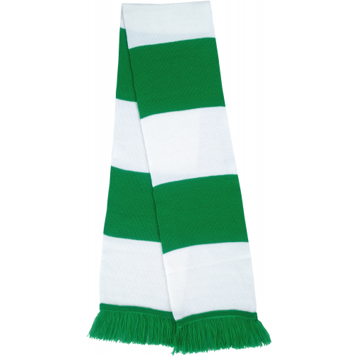 kelly green / white Bufanda Bicolor