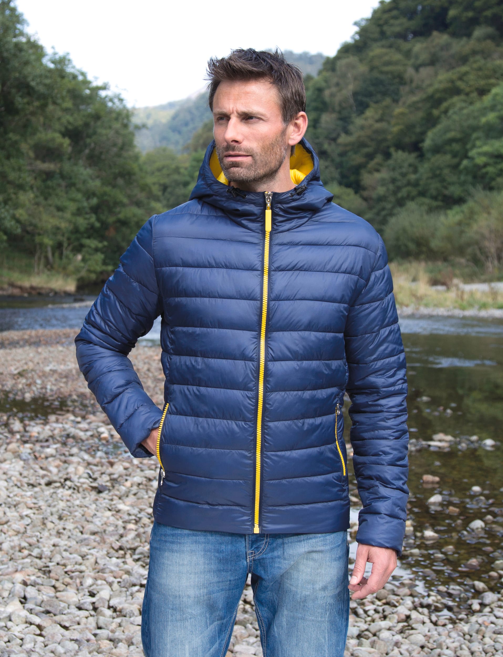 Chaqueta Snowbird acolchada hombre
