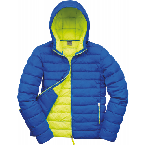 ocean blue / lime punch Chaqueta Snowbird acolchada hombre