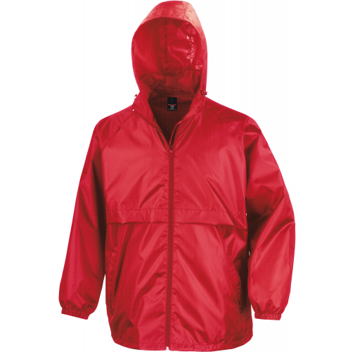 red Cortavientos forro rejilla