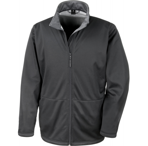 black Chaqueta Softshell
