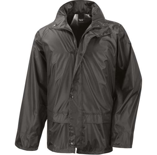 black Traje impermeable