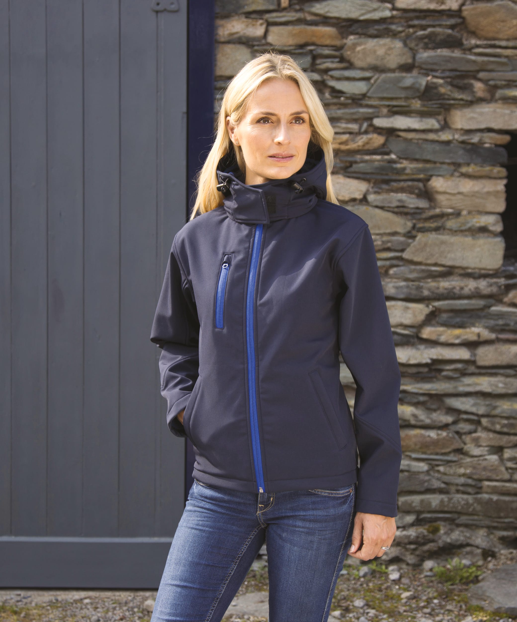 Chaqueta Softshell TX Performance capucha mujer