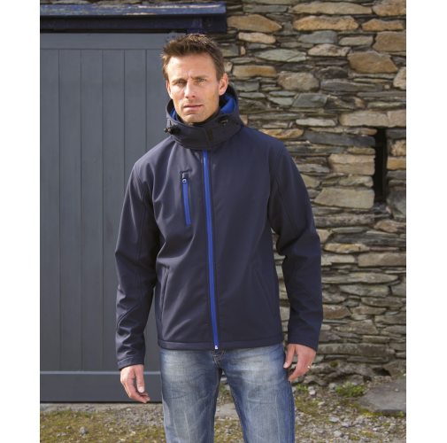 CHAQUETA SOFTSHELL TX PERFORMANCE CAPUCHA HOMBRE