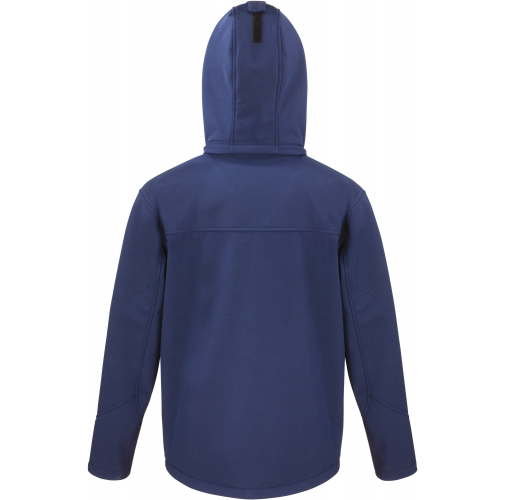 navy / royal Chaqueta Softshell TX Performance capucha hombre