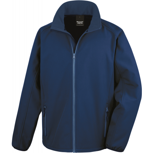 navy / navy Chaqueta Softshell Printable hombre