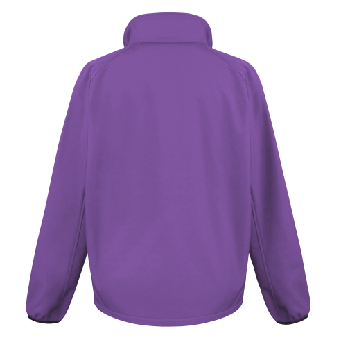 purple / black Chaqueta Softshell Printable hombre