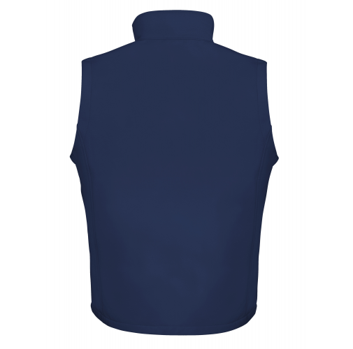 navy/navy Chaleco Softshell Printable hombre