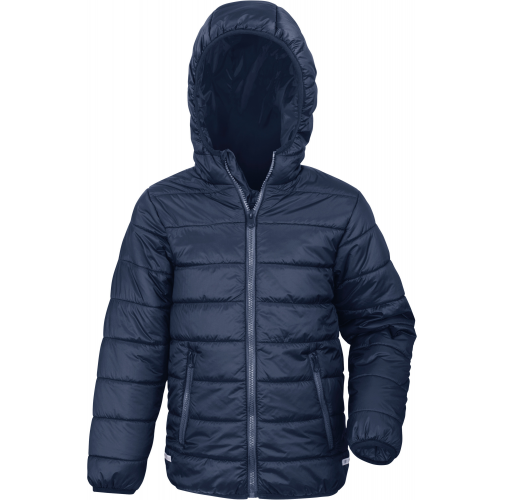 navy Chaqueta acolchada niños