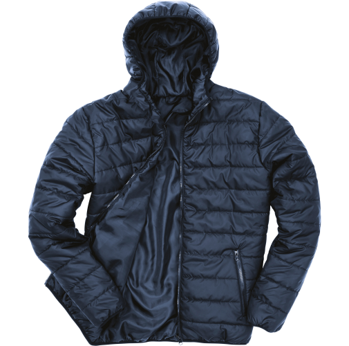 navy Chaqueta acolchada