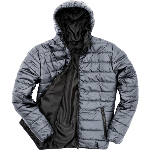 frost grey / black Chaqueta acolchada
