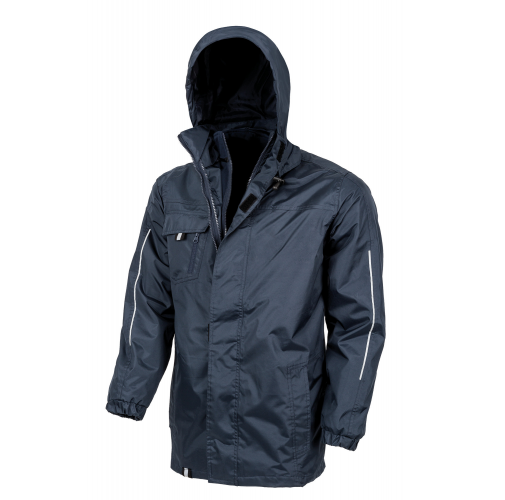 navy Chaqueta softshell 3 en 1