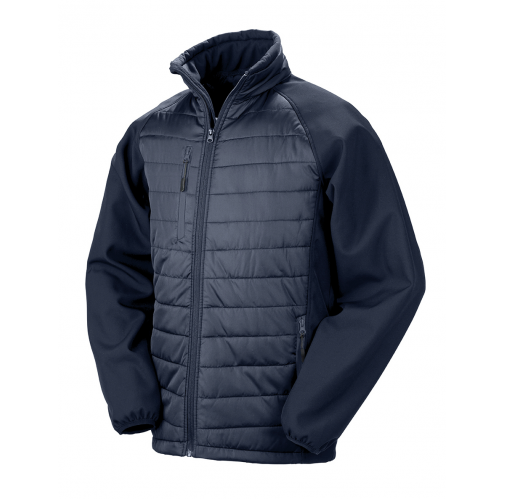 navy / navy Chaqueta Softshell Black Compass acolchada reciclada