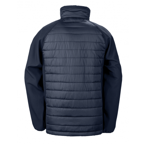 navy / navy Chaqueta Softshell Black Compass acolchada reciclada