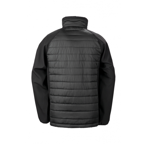 black/black Chaqueta Softshell Black Compass acolchada reciclada