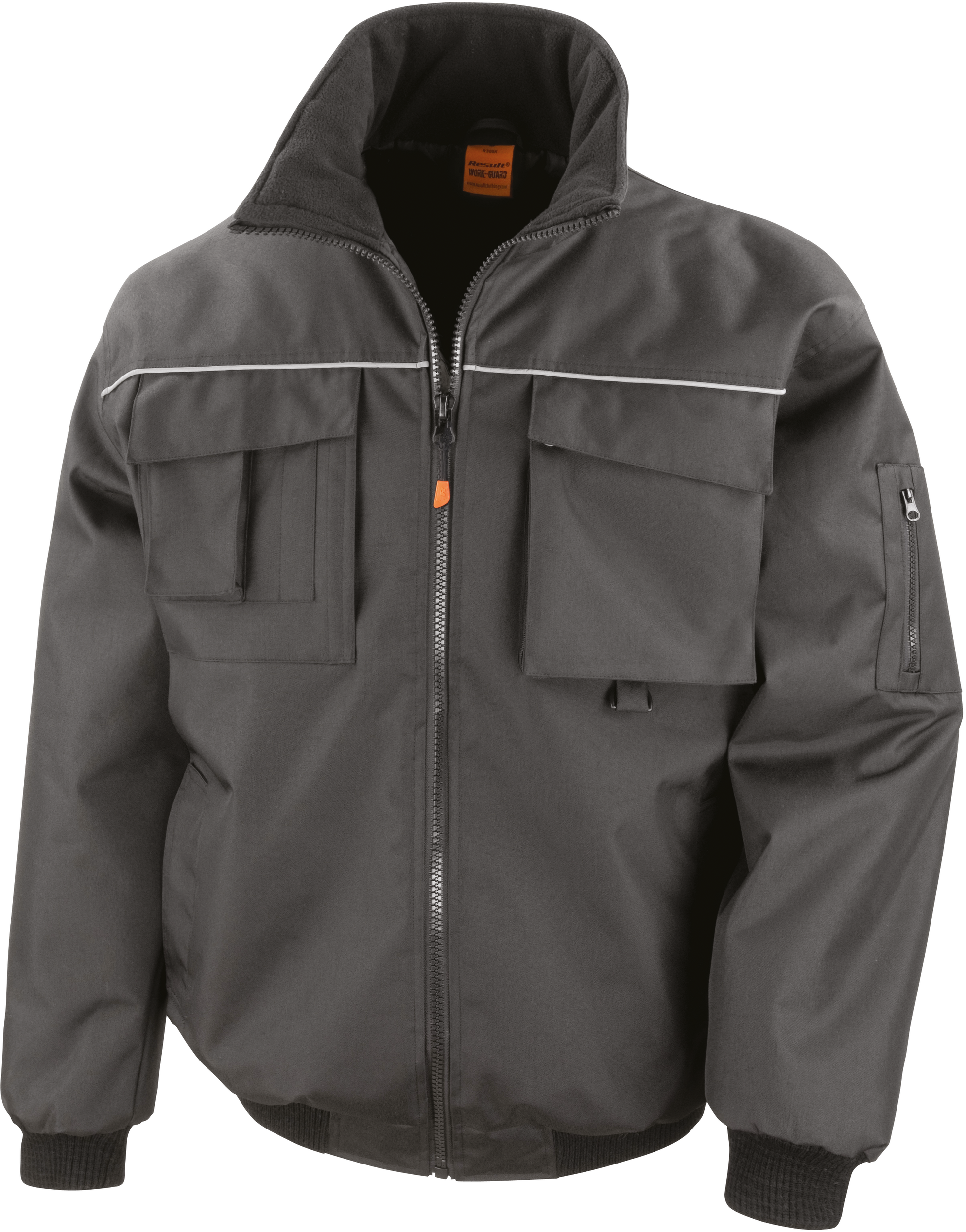 black Chaqueta Piloto Sabre