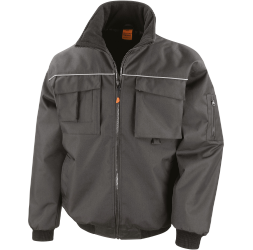 black Chaqueta Piloto Sabre