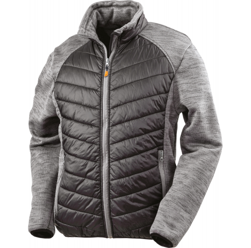 black / grey marl Chaqueta Elevator