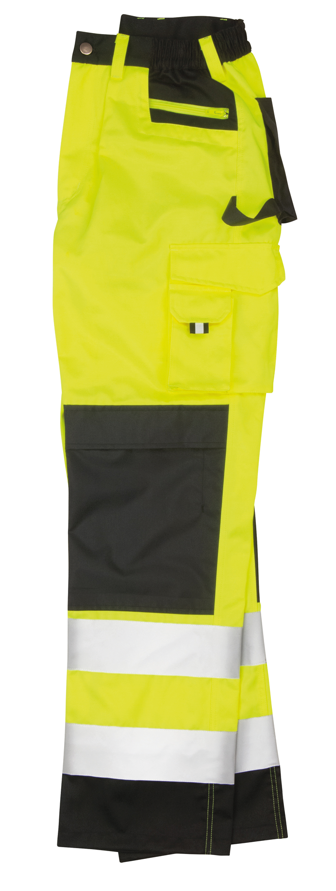 fluorescent yellow Pantalón tipo cargo de seguridad