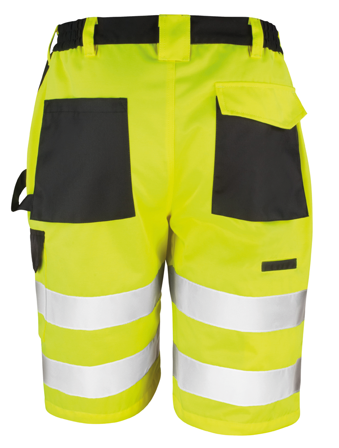 Shorts tipo cargo de seguridad