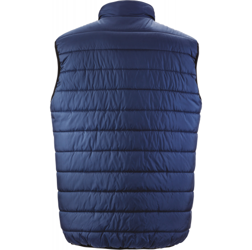 fluorescent orange / navy Chaleco de Seguridad reversible