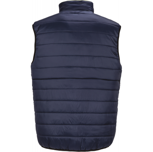 fluorescent yellow / navy Chaleco de Seguridad reversible