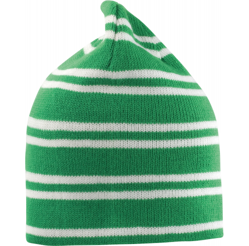 kelly green / white Gorro