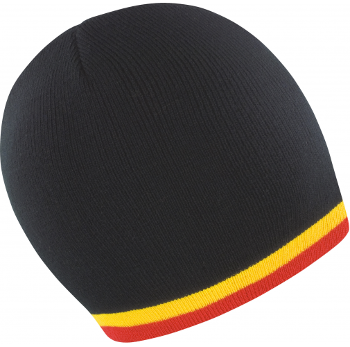 black / yellow / red Gorro