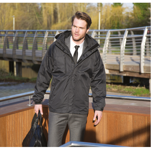 Parka 3 en 1 interior Softshell