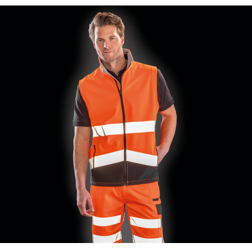 Chaleco Softshell Alta Visibilidad