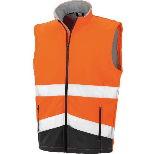Chaleco Softshell Alta Visibilidad