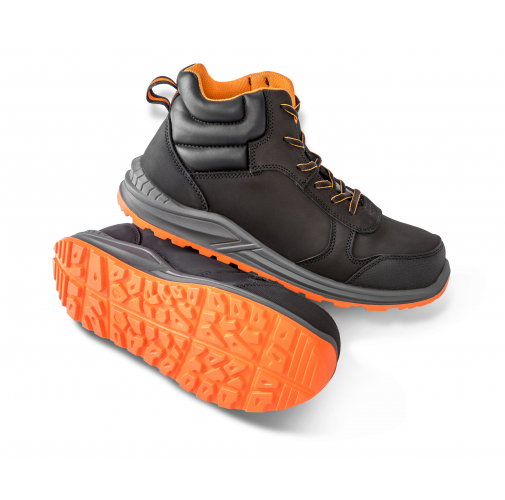 black / grey / orange Calzado de seguridad Stirling