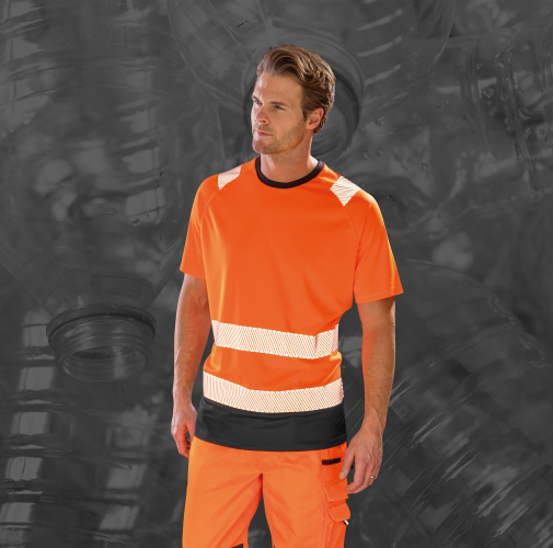 Camiseta de seguridad - Material reciclado