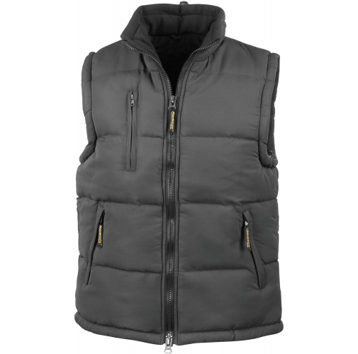 black Chaleco Acolchado