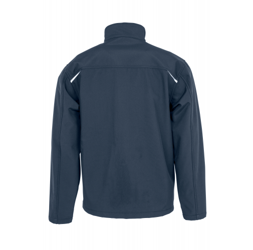 navy Chaqueta softshell - Material reciclado