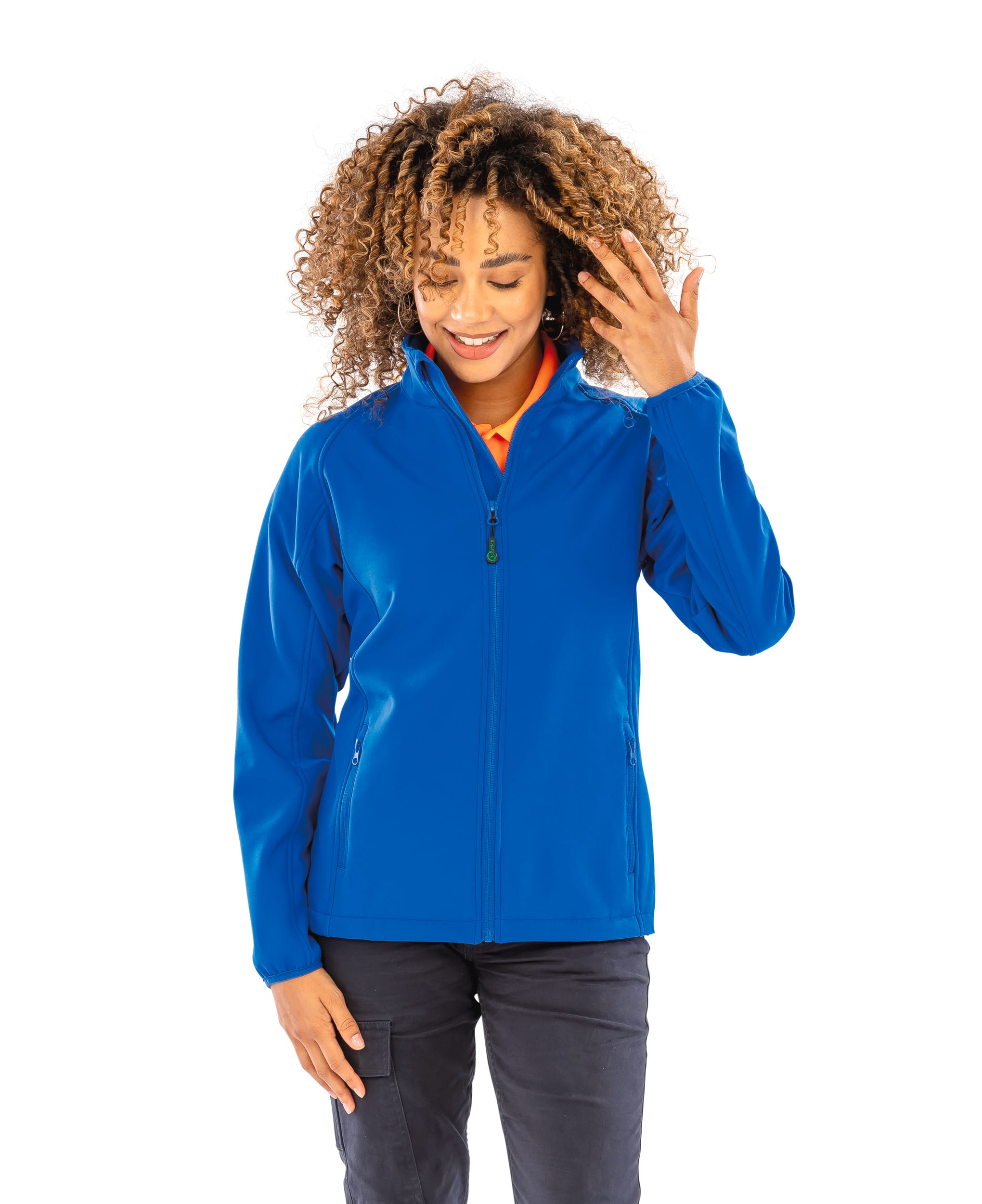 Chaqueta softshell material reciclado mujer
